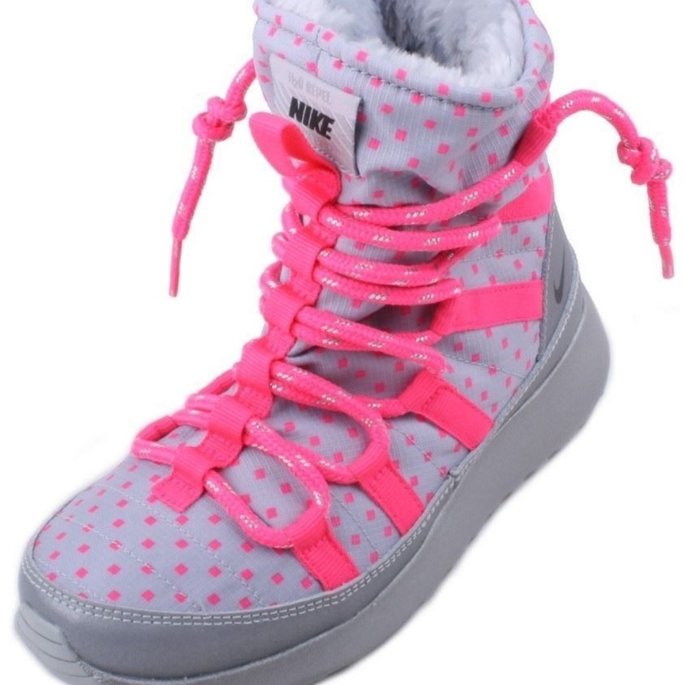 Nike Rosherun Hi Girls Sneaker-Boot Size 3.5Y